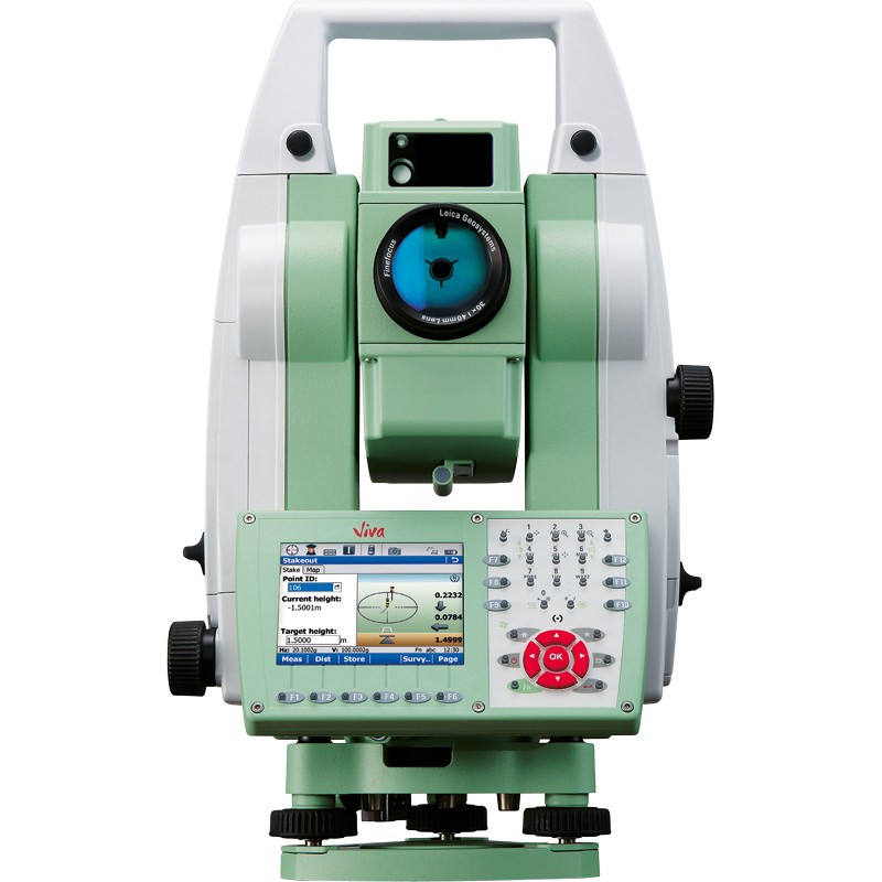 used leica total station